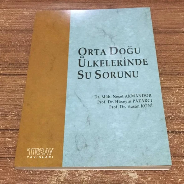 ORTA DOĞU ÜLKELERİNDE SU SORUNU(Sahafiye Kitap) ürün görseli 1