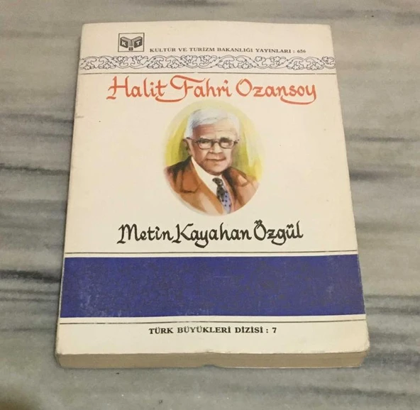 HALİT FAHRİ OZANSOY HAYATI VE ESERLERİ(Sahafiye Kitap) ürün görseli 1