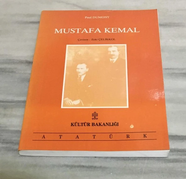 MUSTAFA KEMAL ( PAUL DUMONT )(Sahafiye Kitap) ürün görseli 1