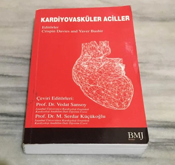 KARDİYOVASKÜLER ACİLLER(Sahafiye Kitap) ürün görseli 1