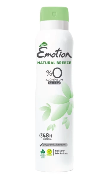 Emotion Natural Breeze Kadın Deodorant 150 ml (3 adet) ürün görseli 1