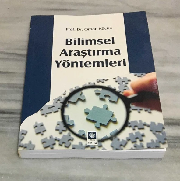BİLİMSEL ARAŞTIRMA YÖNTEMLERİ(Sahafiye Kitap) ürün görseli 1