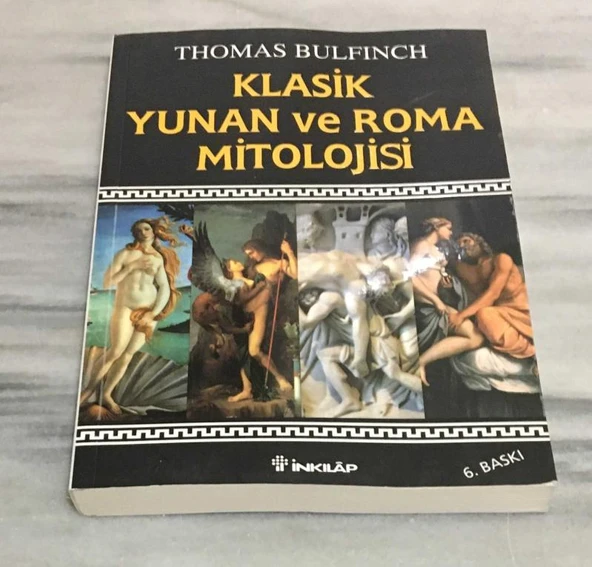 KLASİK YUNAN VE ROMA MİTOLOJİSİ 6.BASKI(Sahafiye Kitap) ürün görseli 1
