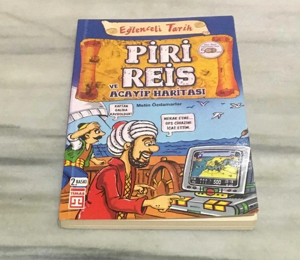 PİRİ REİS VE ACAYİP HARİTASI ( HARİTASI MEVCUT )(Sahafiye Kitap) ürün görseli 1