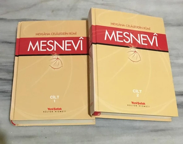 MESNEVİ 1.2.Ciltler ( TAKIM ) Hazırlayan: ADNAN KARAİSMAİLOĞLU(Sahafiye Kitap) ürün görseli 1