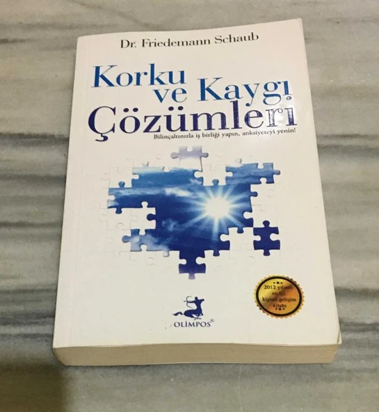 KORKU VE KAYGI ÇÖZÜMLERİ 1.BASKI(Sahafiye Kitap) ürün görseli 1