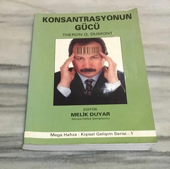 KONSANTRASYONUN GÜCÜ ( MELİK DUYAR'DAN İMZALI )(Sahafiye Kitap) ürün görseli 1