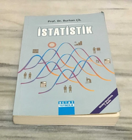 İSTATİSTİK Gözden Geçirilmiş 7.BASKI - 2013(Sahafiye Kitap) ürün görseli 1