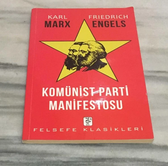 KOMÜNİST PARTİ MANİFESTOSU(Sahafiye Kitap) ürün görseli 1