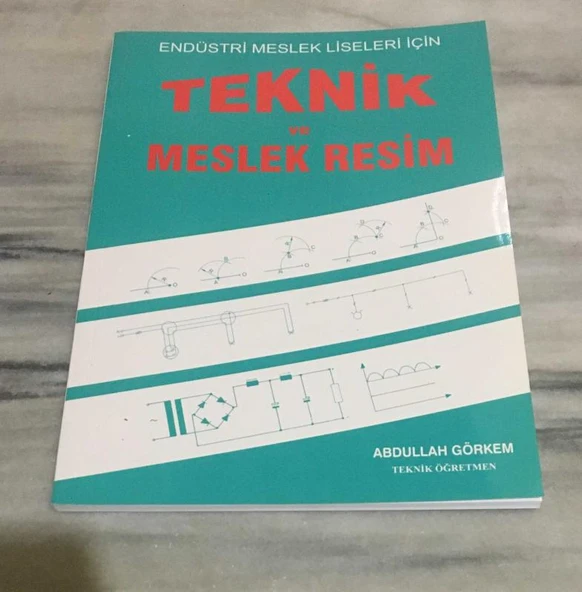 TEKNİK VE MESLEK RESİM(Sahafiye Kitap) ürün görseli 1