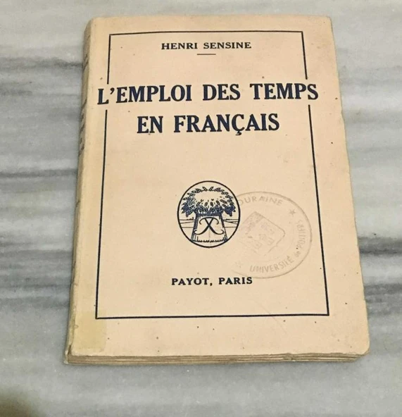 L'EMPLOI DES TEMPS EN FRANÇAIS(Sahafiye Kitap) ürün görseli 1
