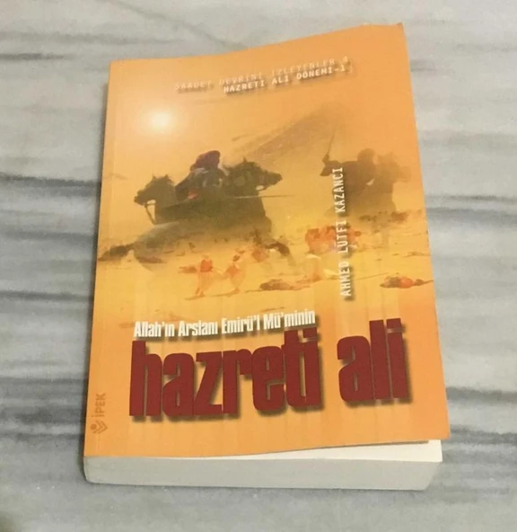 HAZRETİ ALİ 1.KİTAP(Sahafiye Kitap) ürün görseli 1