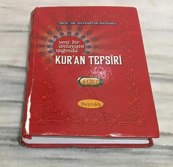 Yeni Bir Anlayışın Işığında KUR'AN TEFSİRİ 4.Cilt(Sahafiye Kitap) ürün görseli 1