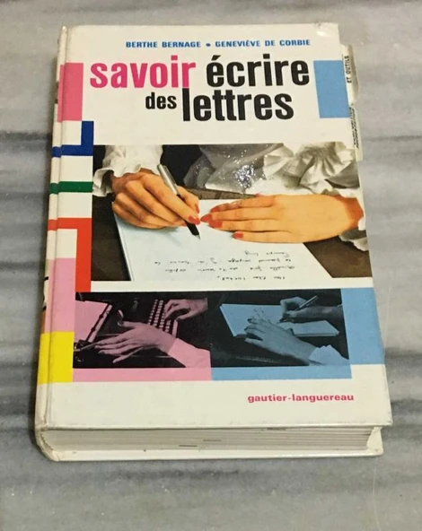 savoir ecrire des lettres(Sahafiye Kitap) ürün görseli 1