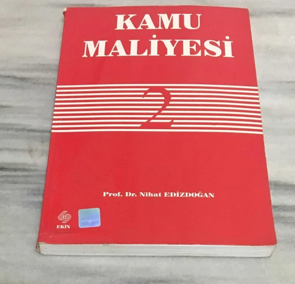 KAMU MALİYESİ 2 Kamu Gelirleri ve Vergi Teorisi(Sahafiye Kitap) ürün görseli 1