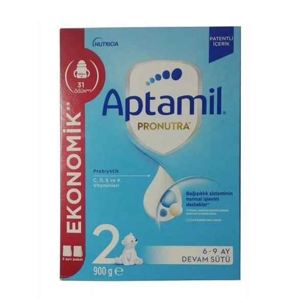 Aptamil Pronutra 2 Devam Sütü 900 gr 6-9 Ay ürün görseli 1