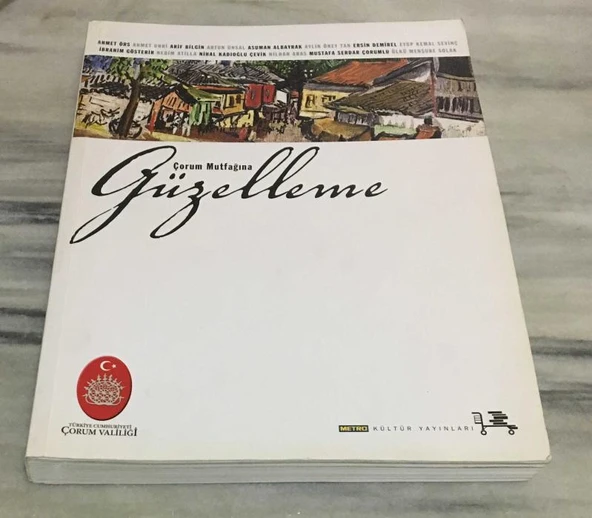 ÇORUM MUTFAĞINA GÜZELLEME 1.BASKI(Sahafiye Kitap) ürün görseli 1