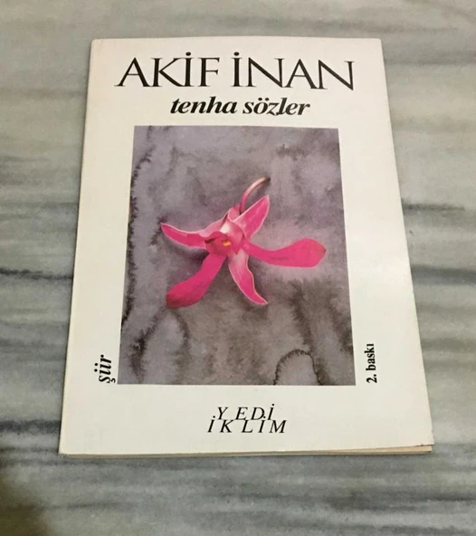 TENHA SÖZLER 2. BASKI ( İMZALI )(Sahafiye Kitap) ürün görseli 1