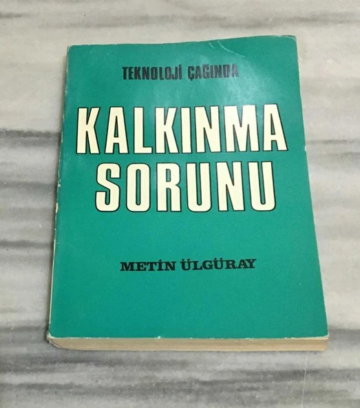 TEKNOLOJİ ÇAĞINDA KALKINMA SORUNU(Sahafiye Kitap) ürün görseli 1