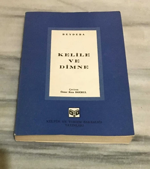 KELİLE VE DİMNE 1.BASKI(Sahafiye Kitap) ürün görseli 1