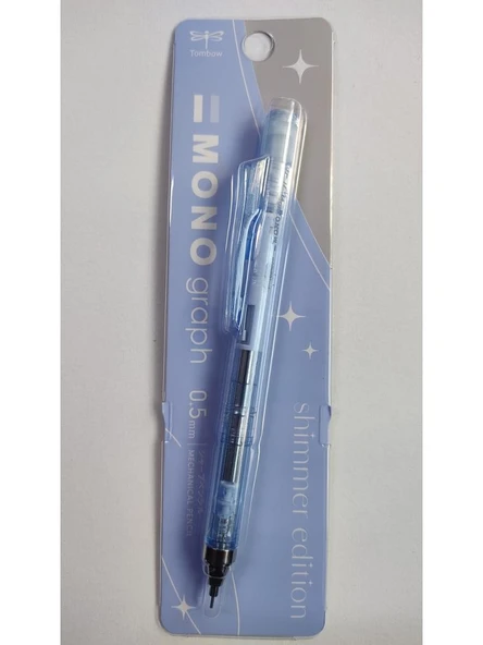 Tombow Mono Graph Shimmer Edition 0.5mm Mekanik Kurşun Kalem Buz Mavi / DPB-142B ürün görseli 1