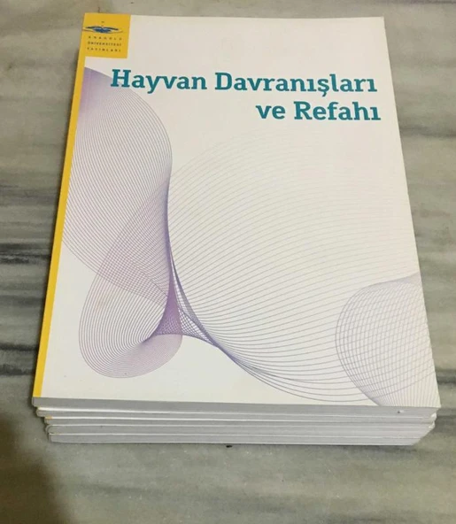 AÖF - HAYVAN DAVRANIŞLARI VE REFAHI(Sahafiye Kitap) ürün görseli 1
