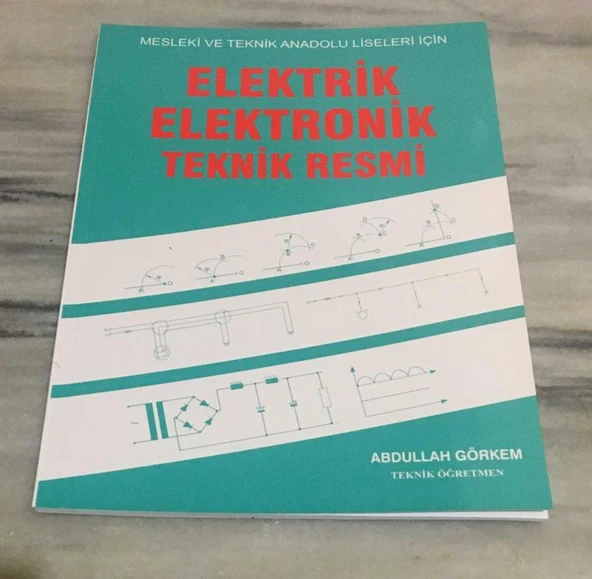 ELEKTRİK ELEKTRONİK TEKNİK RESMİ(Sahafiye Kitap) ürün görseli 1