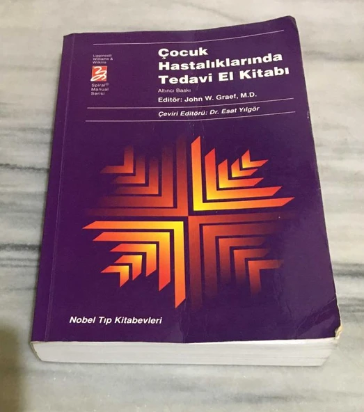 ÇOCUK HASTALIKLARINDA TEDAVİ EL KİTABI(Sahafiye Kitap) ürün görseli 1