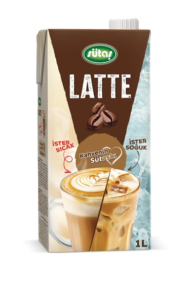 Sütaş Latte 1 lt x 2 Adet - Resim 2