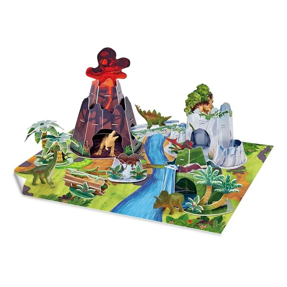 National Geographic Kids Dinozor Oyun Seti 3D Puzzle ürün görseli 1