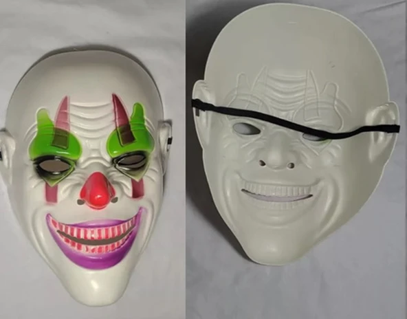 Psikopat Palyaço Temalı Joker Maskesi ürün görseli 1