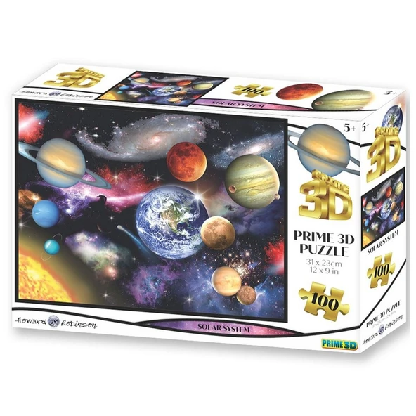Prime 3D Solar Sistem Puzzle 100 Parça ürün görseli 1