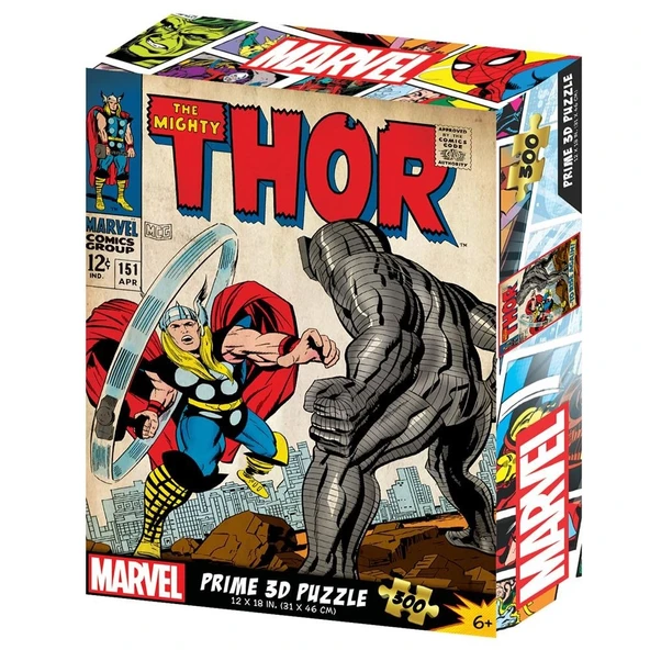 Prime 3D Marvel Comics Thor Puzzle 300 Parça ürün görseli 1