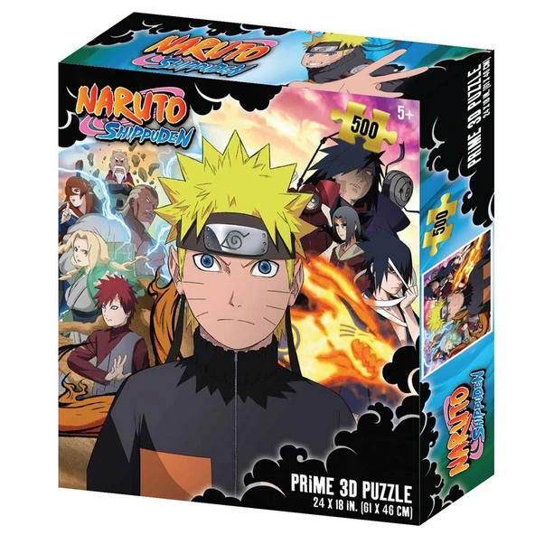 Prime 3D - Naruto Shippuden 500 Parça Yetişkin Puzzle ürün görseli 1