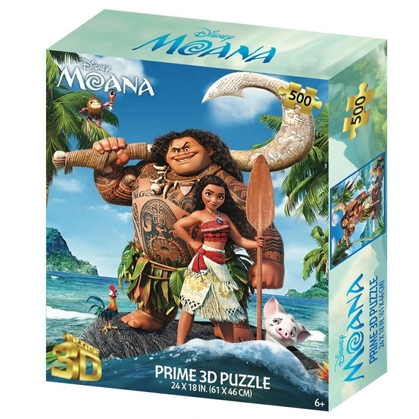 Prime 3D Disney Moana Puzzle 500 Parça ürün görseli 1