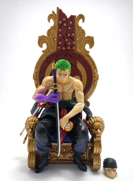 Anime One Piece Roronoa Zoro Figürü 32 Cm - Resim 2