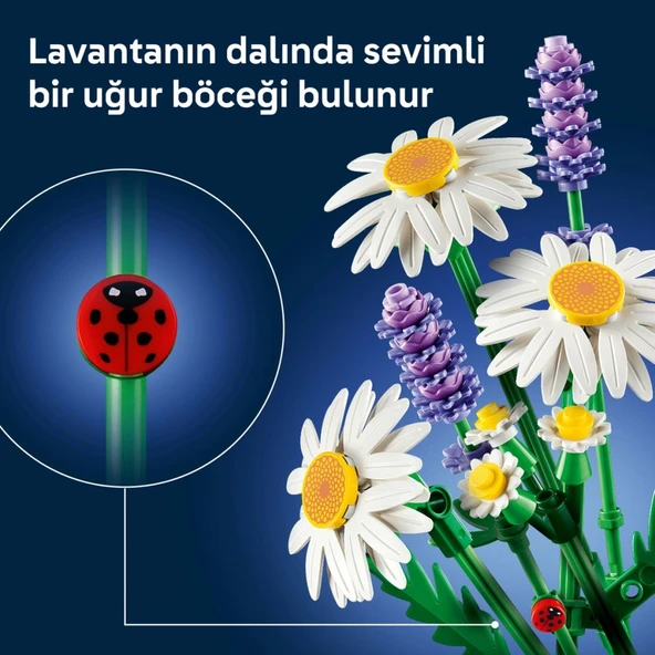 Lego 11508 Botanicals Papatyalar - Resim 8