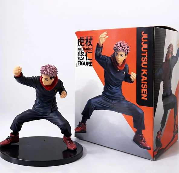 Anime Jujutsu Kaisen Yuji İtadori Figürü 20 Cm ürün görseli 1