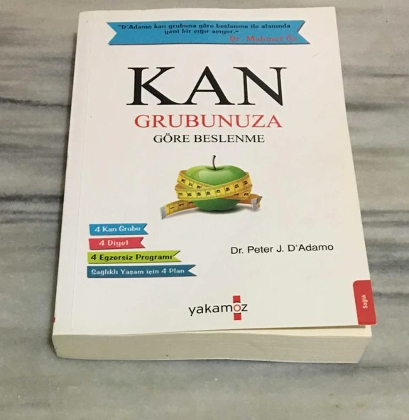 KAN GRUBUNUZA GÖRE BESLENME(Sahafiye Kitap) ürün görseli 1