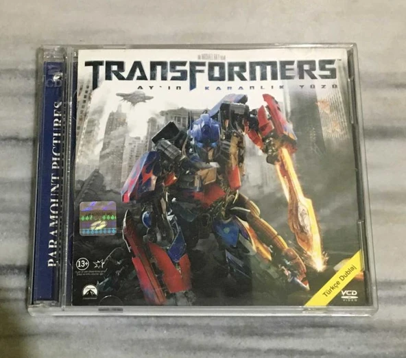 TRANSFORMERS Ay'ın Karanlık Yüzü ( VCD ) ( BANDROLLÜ ÜRÜN )(Sahafiye Kitap) ürün görseli 1