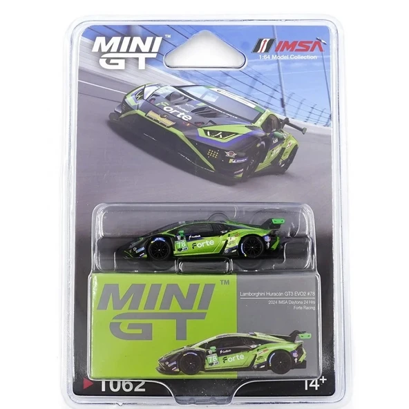 PTTAVM: 1/64 Lamborghini Huracán GT3 EVO2 Forte Racing 2024 IMSA