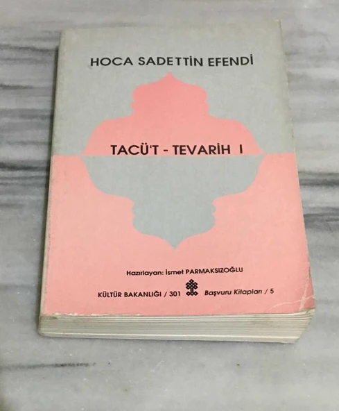 TACÜ'T - TEVARİH 1(Sahafiye Kitap) ürün görseli 1