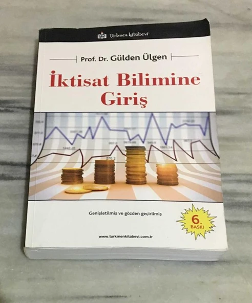 İKTİSAT BİLİMİNE GİRİŞ Gözden Geçirilmiş 6.baskı(Sahafiye Kitap) ürün görseli 1