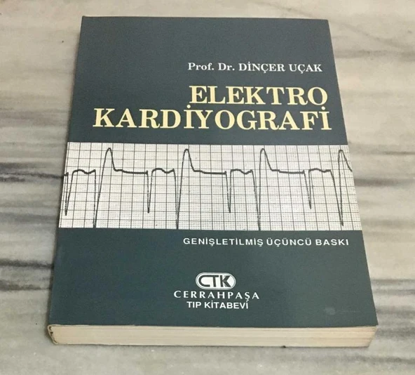 ELEKTRO KARDİYOGRAFİ Genişletilmiş 3.BASKI(Sahafiye Kitap) ürün görseli 1