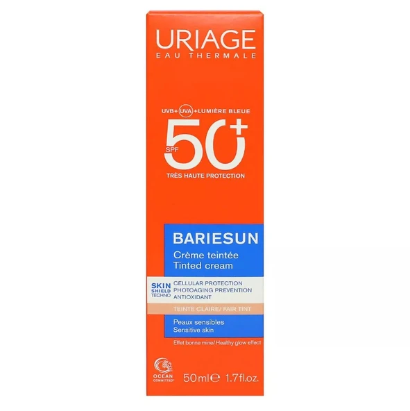 Uriage Bariesun Creme Claire Spf50+ Tinted 50 Ml ürün görseli 1