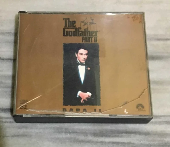 THE GODFATHER Part II ( BABA II ) ( VCD ) ( BANDROLLÜ ÜRÜN ) ( 3 DİSK )(Sahafiye Kitap) ürün görseli 1