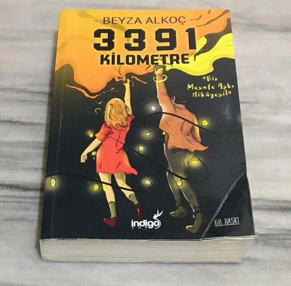 3391 KİLOMETRE Bir Mesafe Aşkı Hikayesi(Sahafiye Kitap) ürün görseli 1