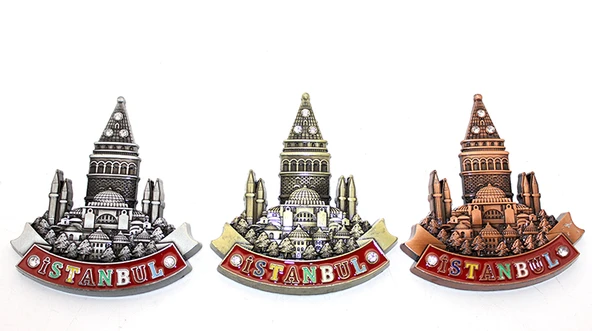 İstanbul Temalı Metal Magnet Model 1 ürün görseli 1