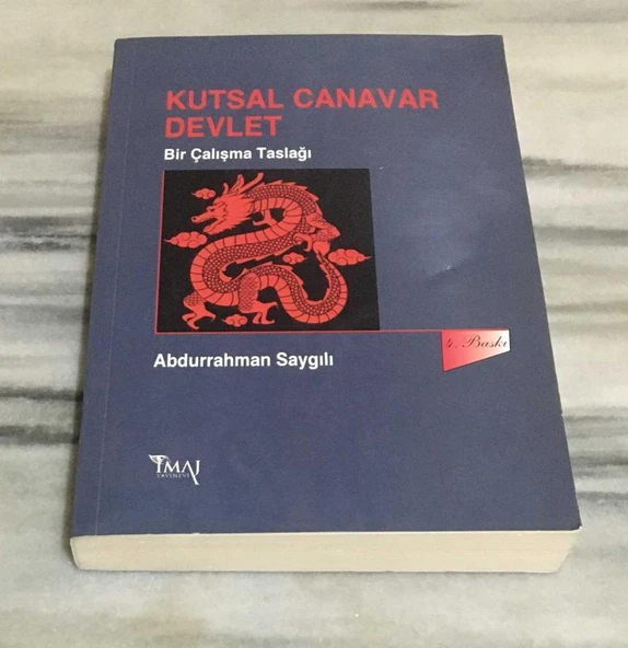 KUTSAL CANAVAR DEVLET Bir Çalışma Taslağı 4.BASKI(Sahafiye Kitap) ürün görseli 1