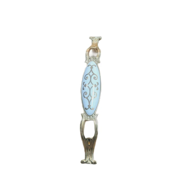 ZÜMRE 128 mm Metal GOLD  Kasa Beyaz  Desenli  Desenli  /  4 ADET ürün görseli 1